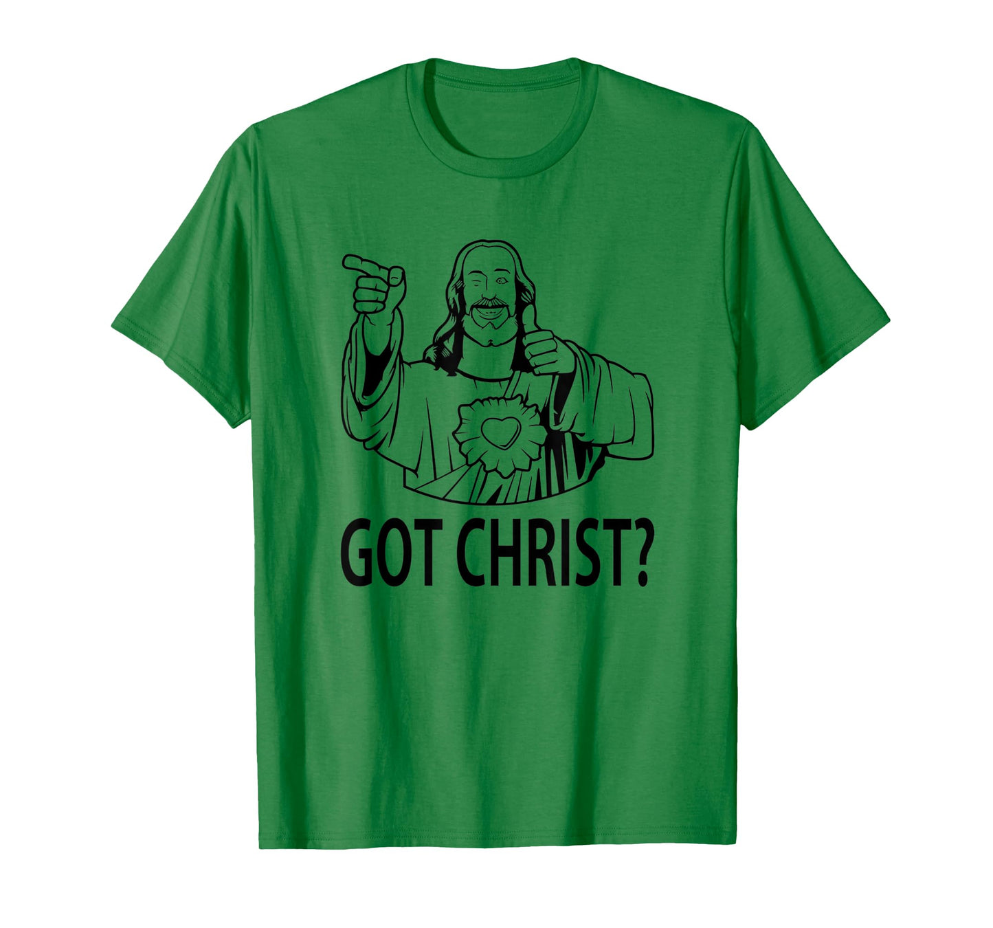 Funny Happy Buddy Jesus Christ Religious Christian T-Shirt