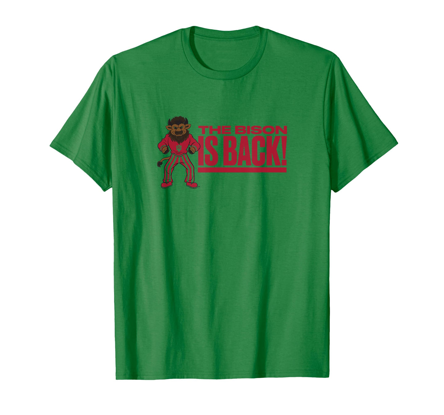 Hoosier The Bison is Back - Indiana Hoosiers T-Shirt