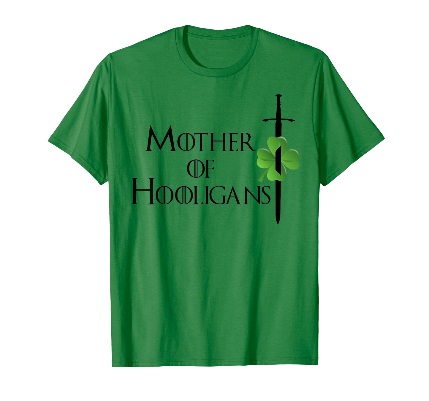 Funny Mom St Patricks Day Mother of Hooligans Women T-Shirt