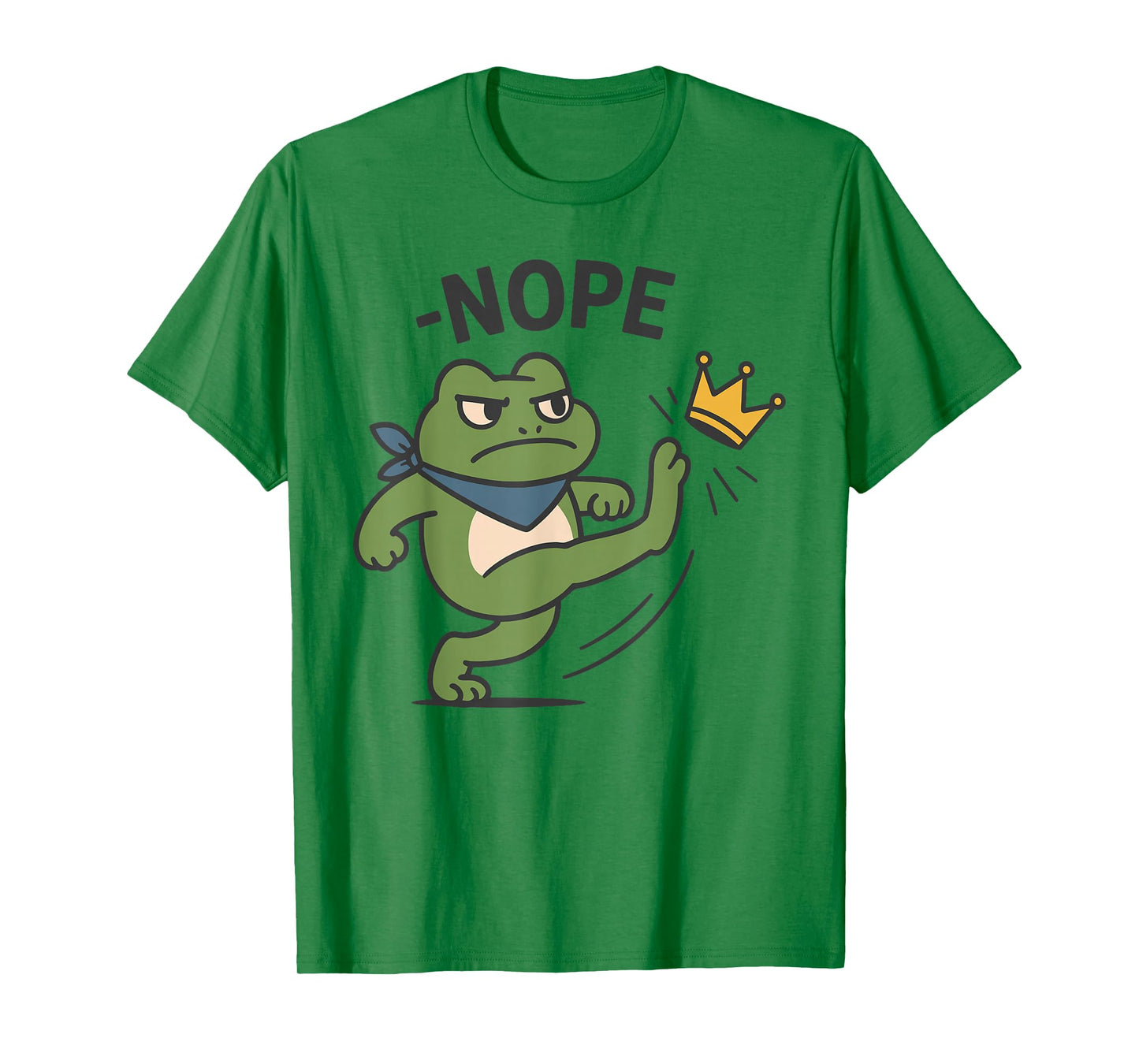 Portland Frog No Kings T-Shirt
