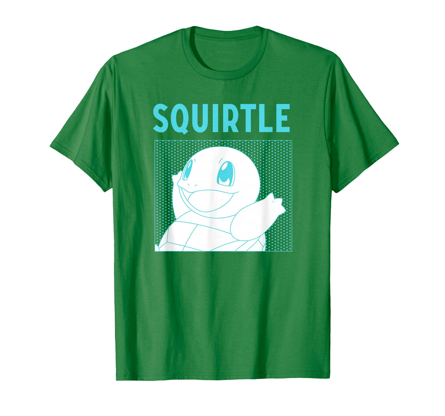 Pokémon Squirtle Adorable Comic Box Panel Portrait T-Shirt