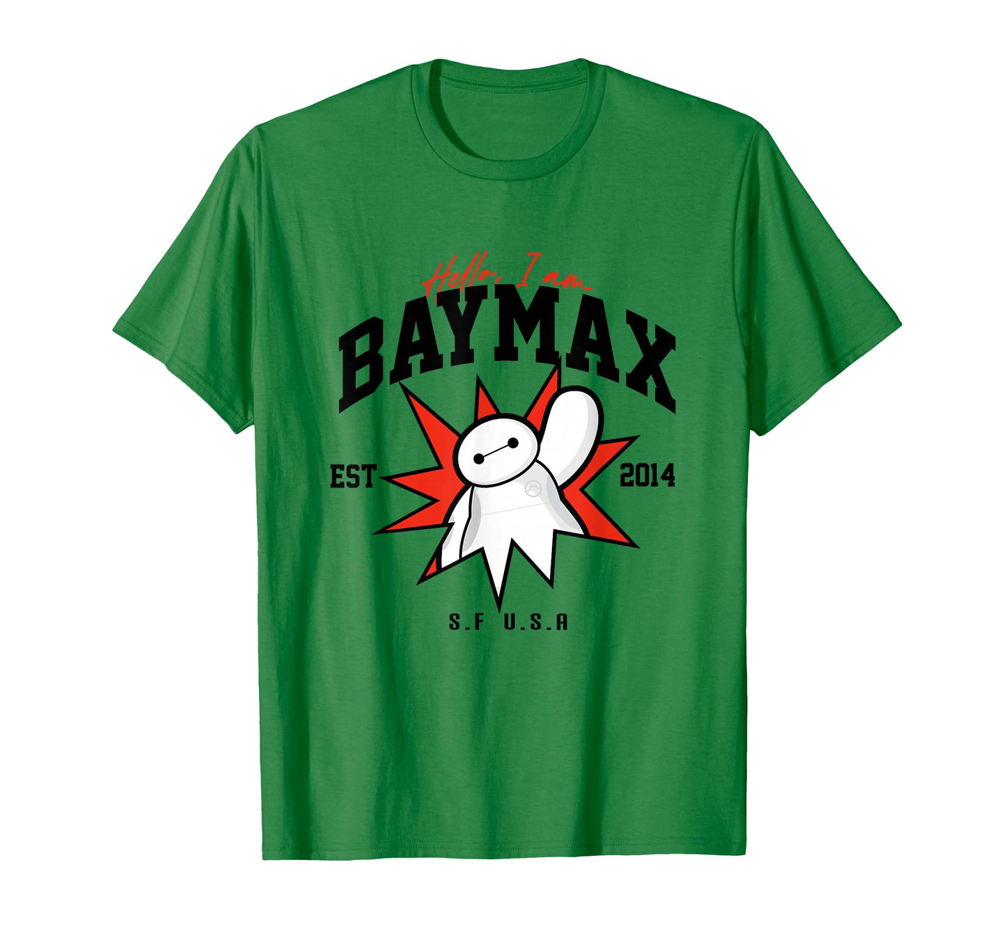 Disney Big Hero 6 Baymax Hello I Am T-Shirt