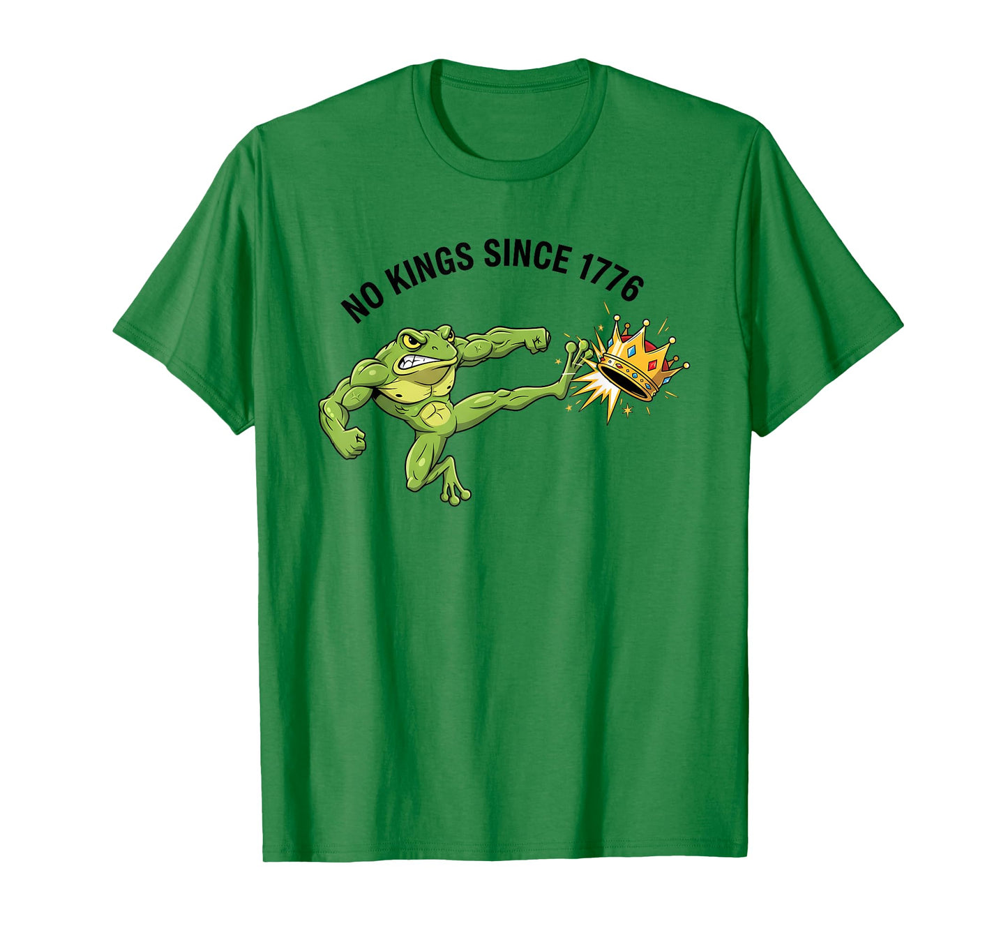 No Kings Since 1776 Frog Protest No Kings in America T-Shirt