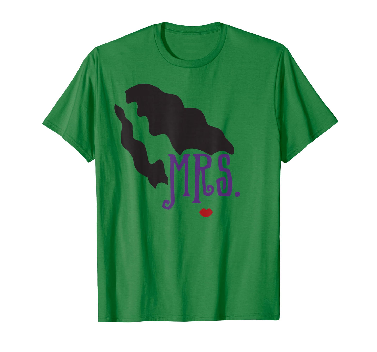 Mr. and Mrs. Frankenstein Couples Halloween Costume T-Shirt