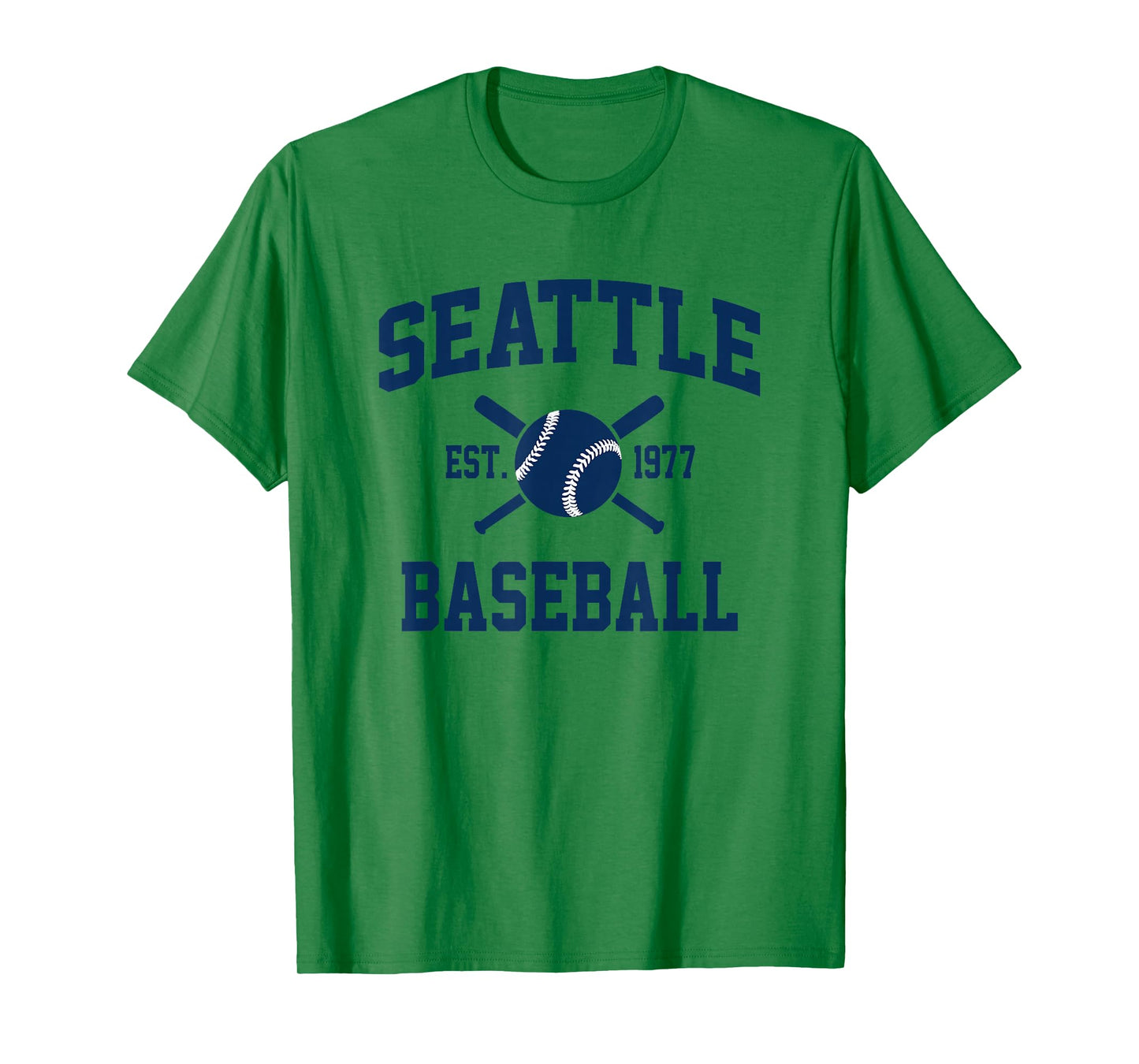 Seattle Baseball Athletic Vintage Sports Team Fan T-Shirt