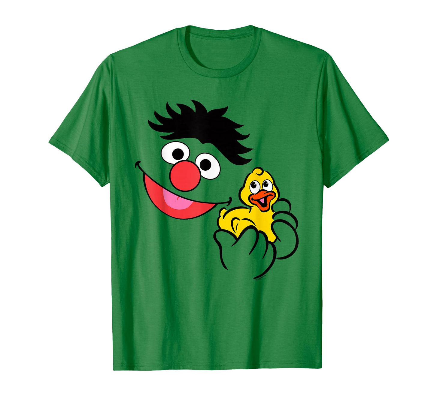 Sesame Street Ernie Holding Rubber Duckie Halloween Costume T-Shirt