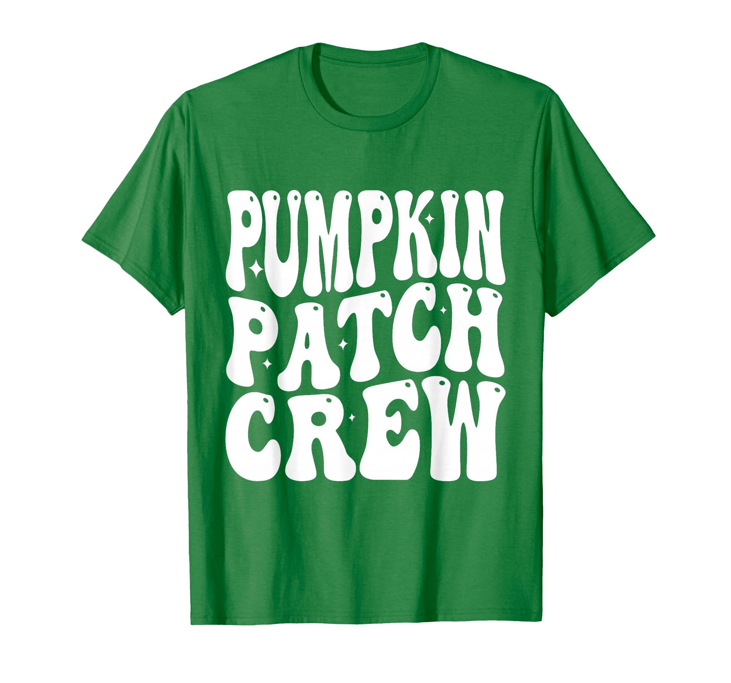 Pumpkin Patch Crew Matching Family Halloween Groovy T-Shirt