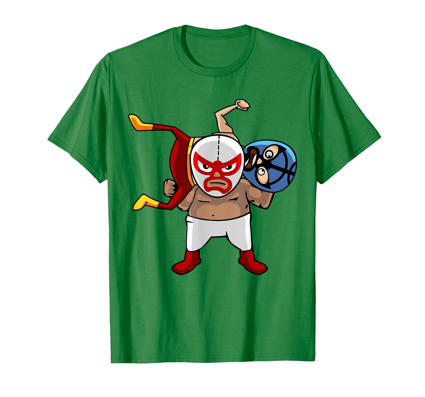 Cool Mexican Wrestling Lucha Libre Mask - Retro Legend T-Shirt