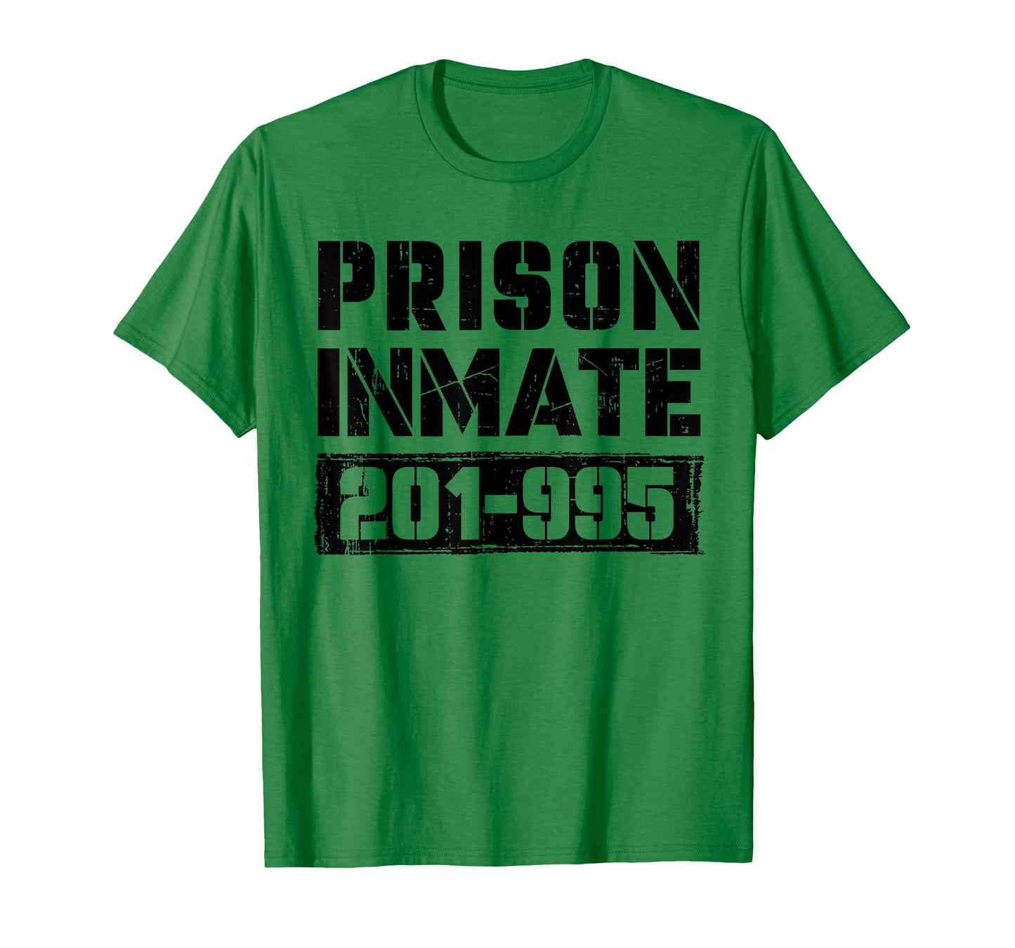 Prison Jail Inmate Funny Prisoner Spooky Halloween Costume T-Shirt