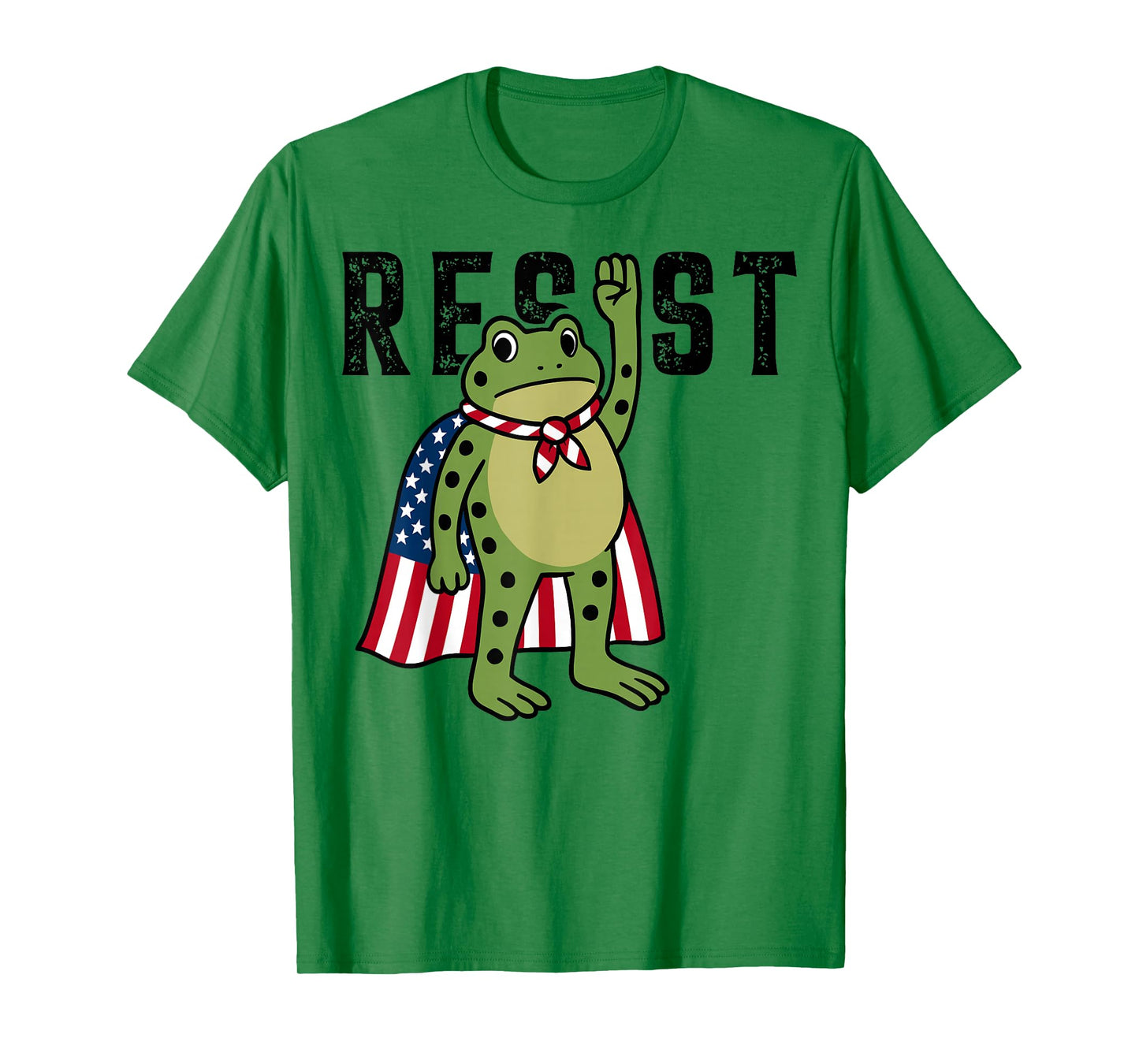 Portland Frog Protest Resist for Men and Women No Kings T-Shirt
