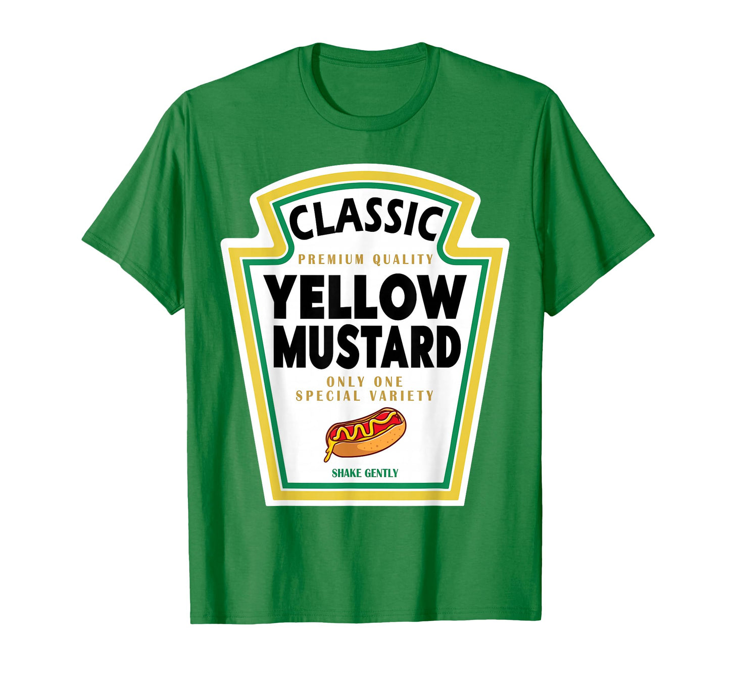 Yellow Mustard DIY Halloween Costume Matching Group Mustard T-Shirt