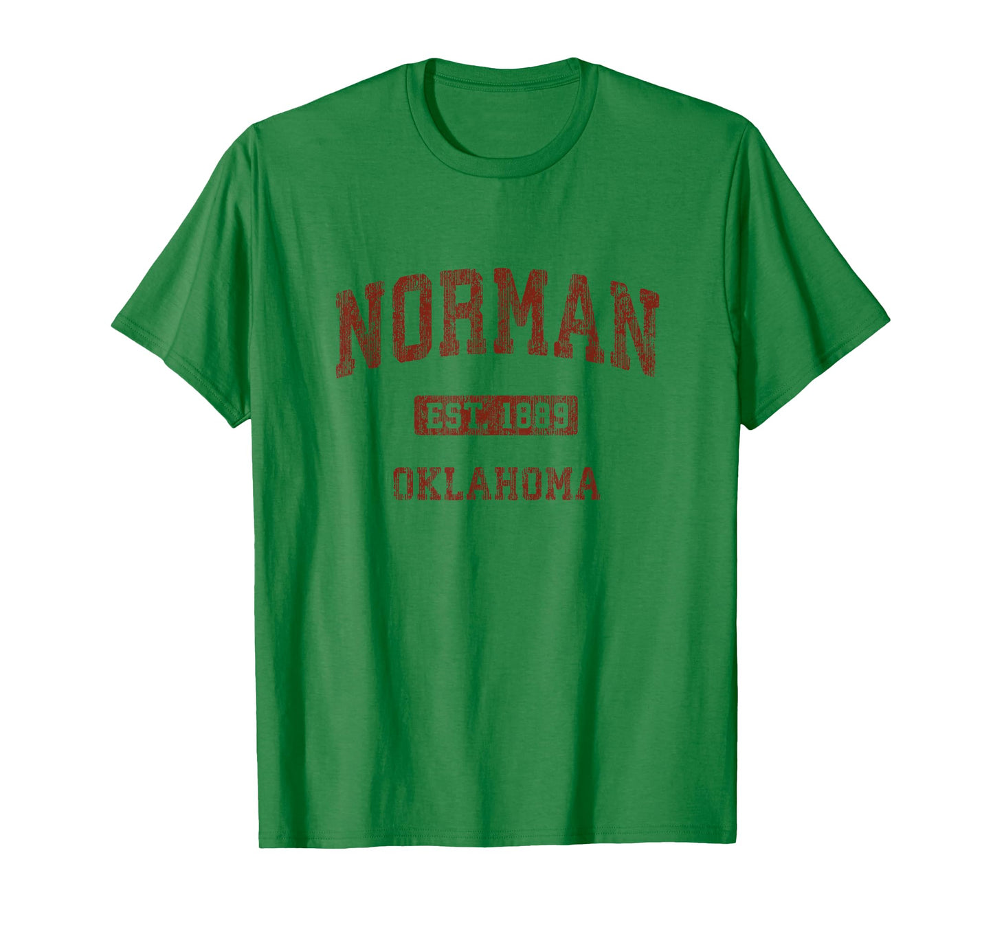 Norman Oklahoma OK Vintage Athletic Sports Design T-Shirt