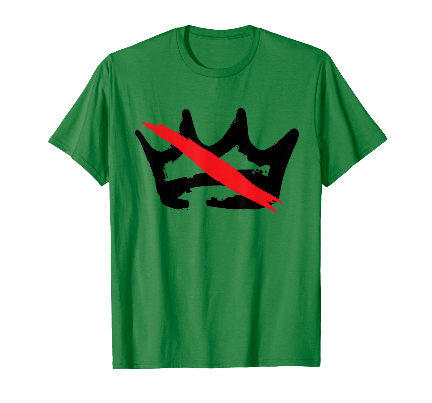 No Kings Shirt – Minimalist Rebellion Crown Graphic Tee T-Shirt
