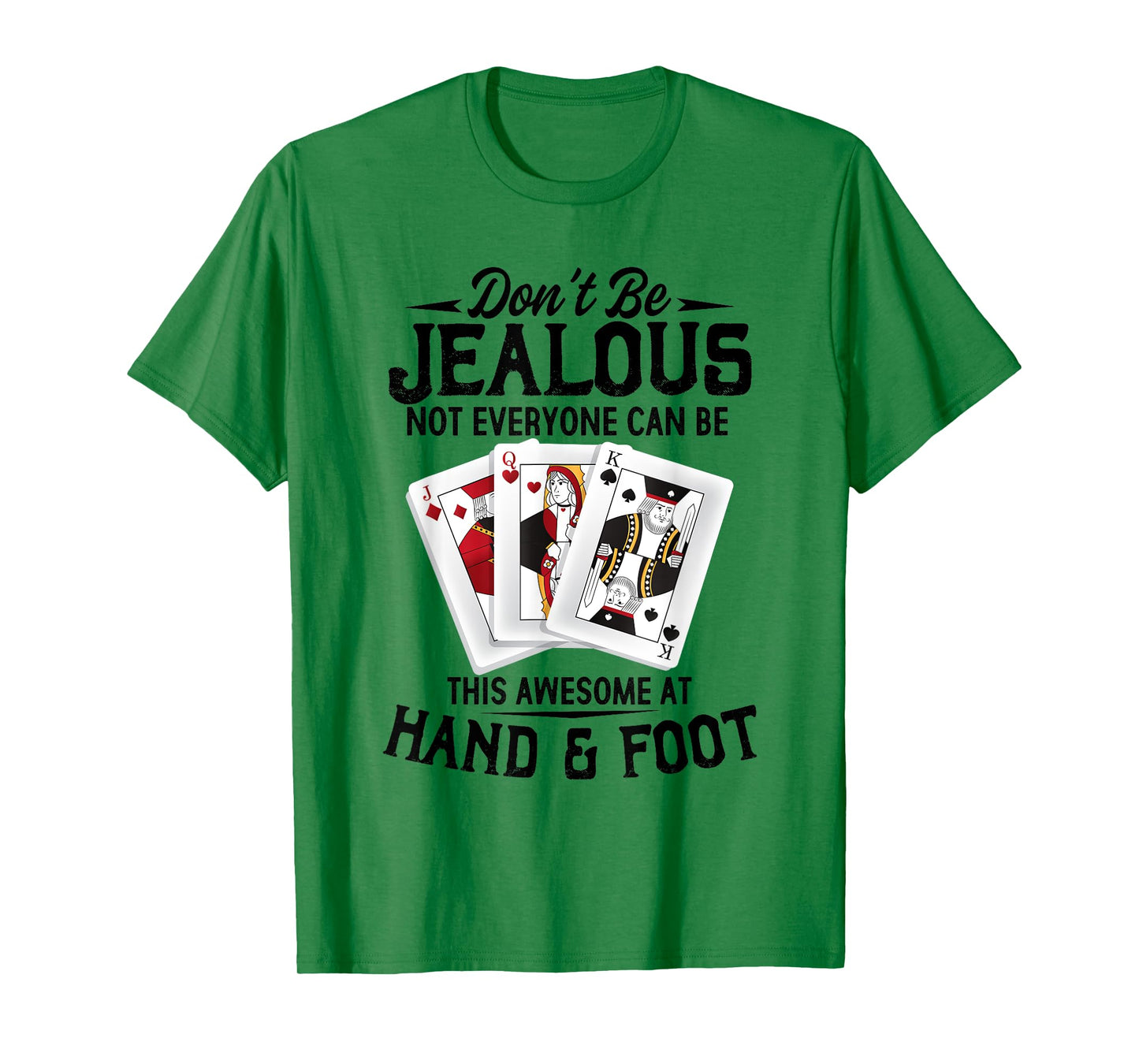 Hand Foot Card Game Set Score Partner Game Set Hand and Foot T-Shirt