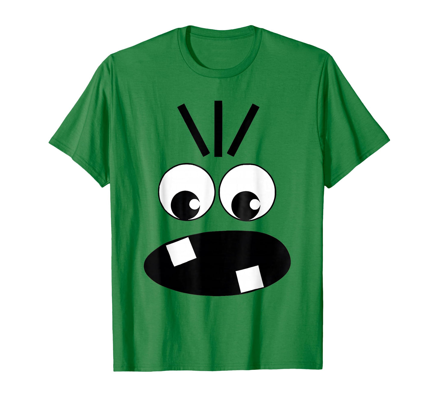 Creepy Carrots Face Funny Halloween Costume Kids and Adults T-Shirt