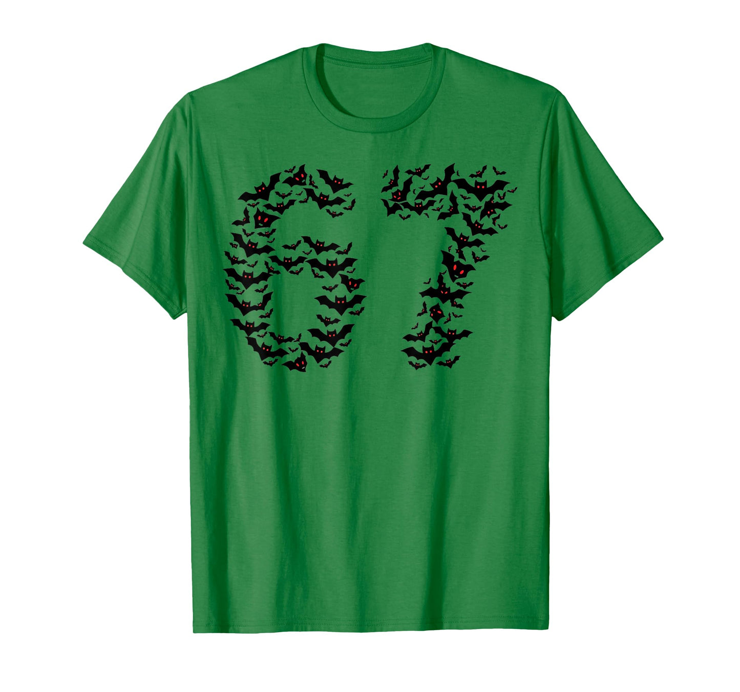 Spooky Halloween Bats Six Seven 67 6-7 Fun Costume T-Shirt