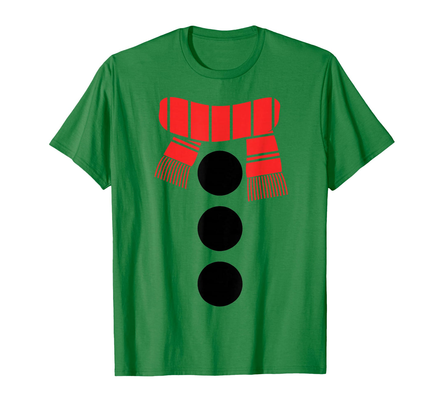 Snowman Shirt Adult Kids Men Women White Snowman Costume T-Shirt