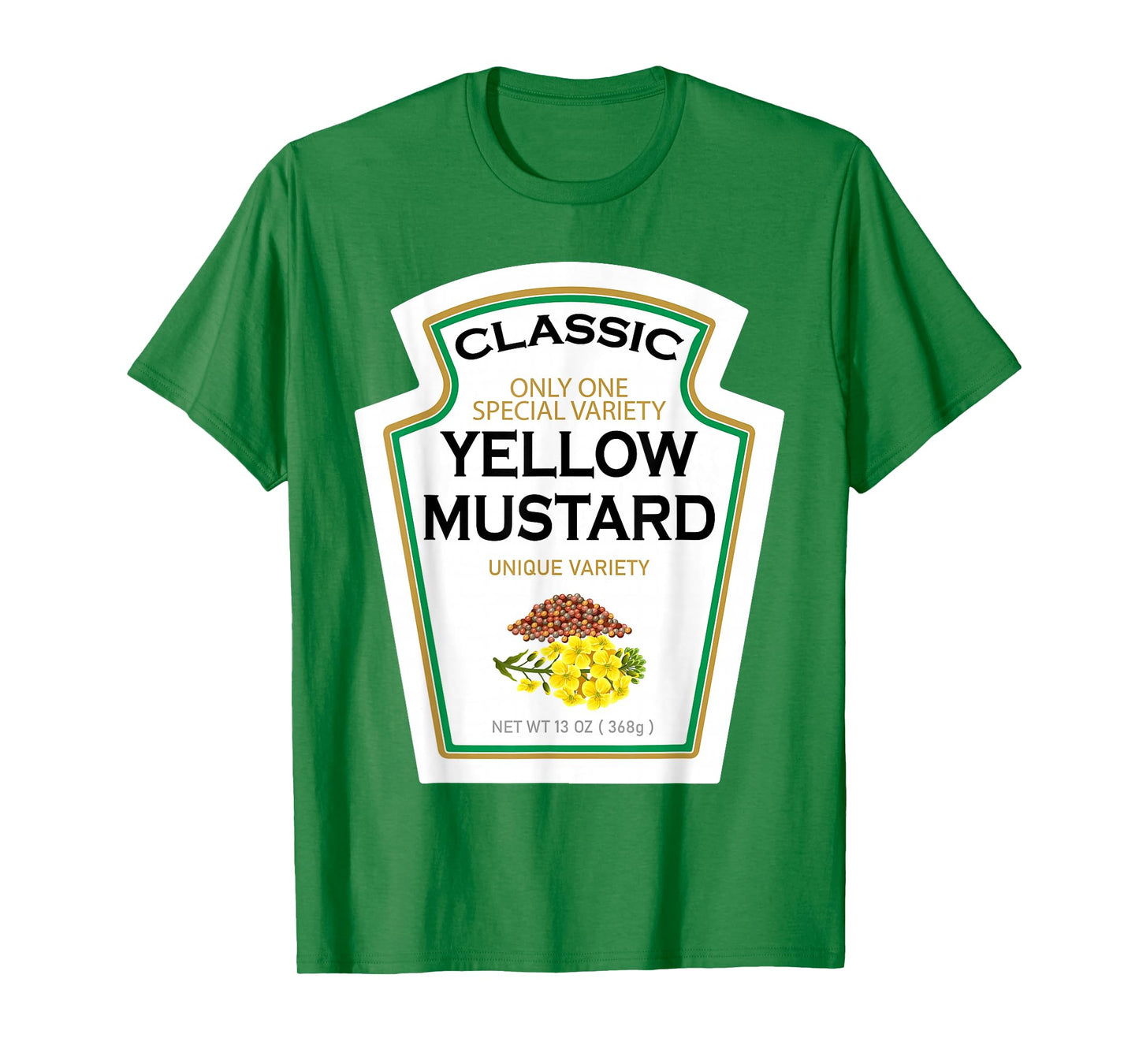 Yellow Mustard DIY Costume Matching Couples Groups Halloween T-Shirt