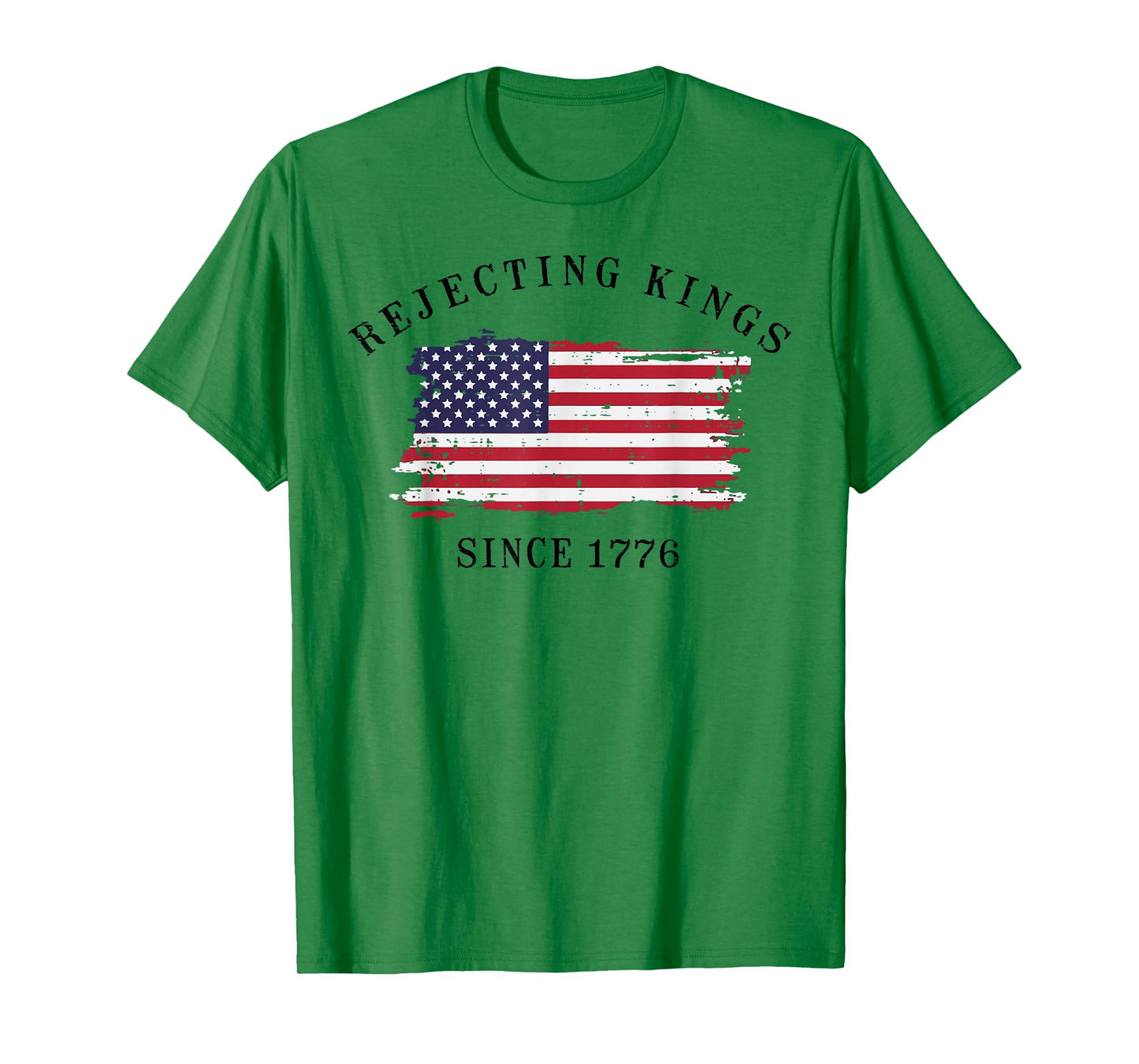 Resist Rejecting Kings Since 1776 Protest Men Women Kids T-Shirt