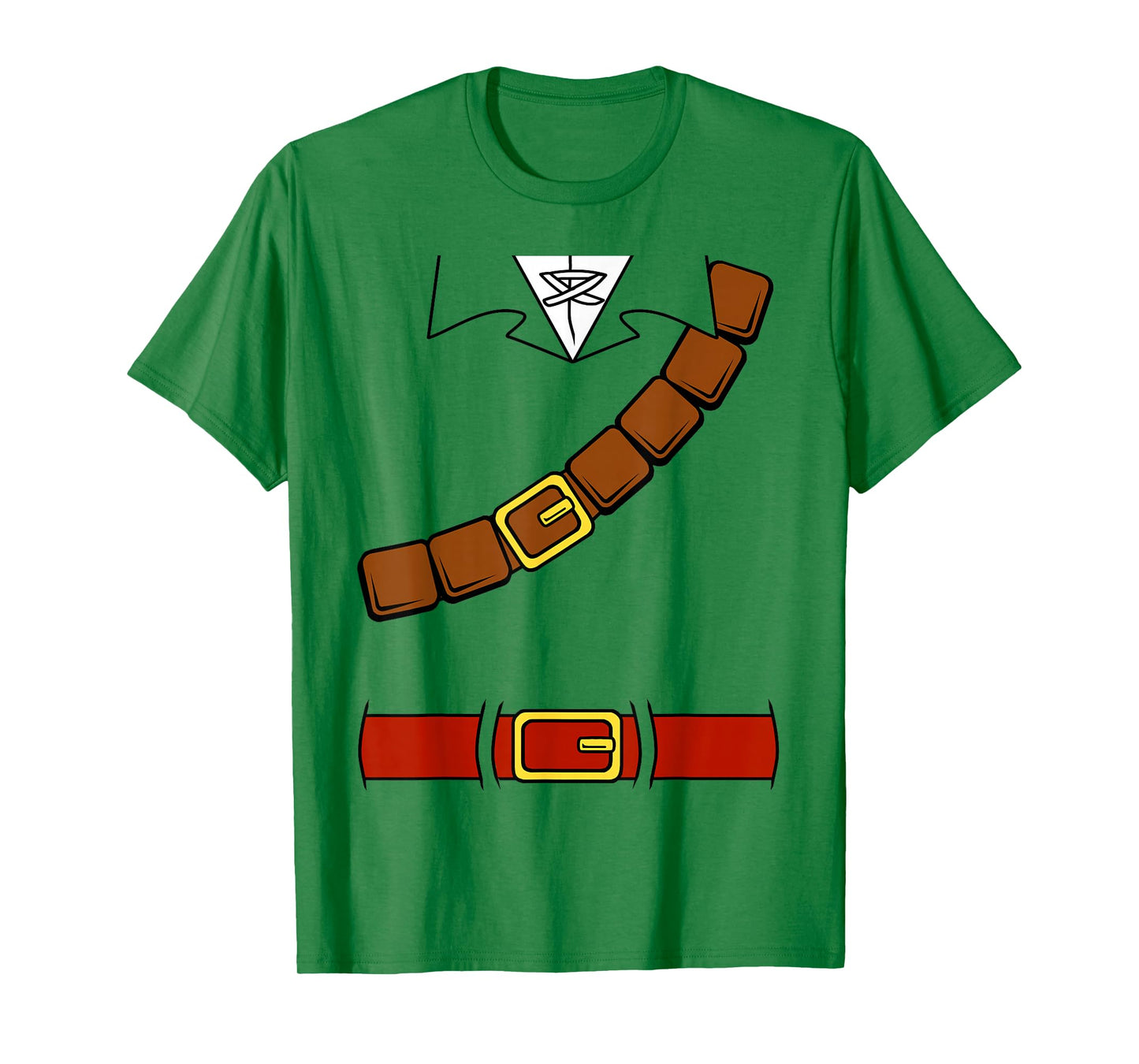 Nintendo Zelda Basic Link Belt and Harness Costume T-Shirt T-Shirt