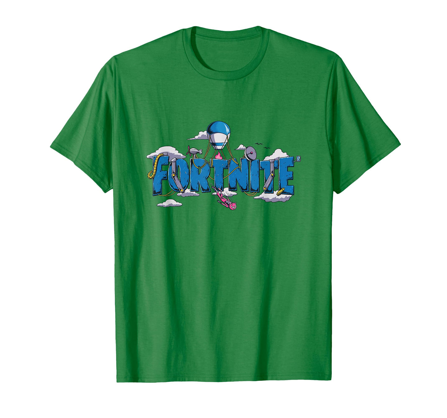 Fortnite Battle Bus Stylized Logo T-Shirt