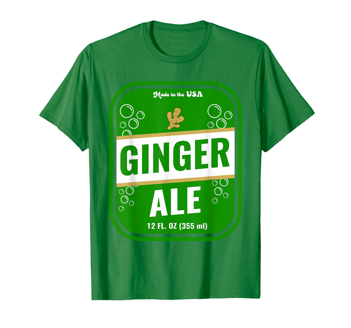 Halloween Costume Ginger Ale Unique Costume Idea T-Shirt