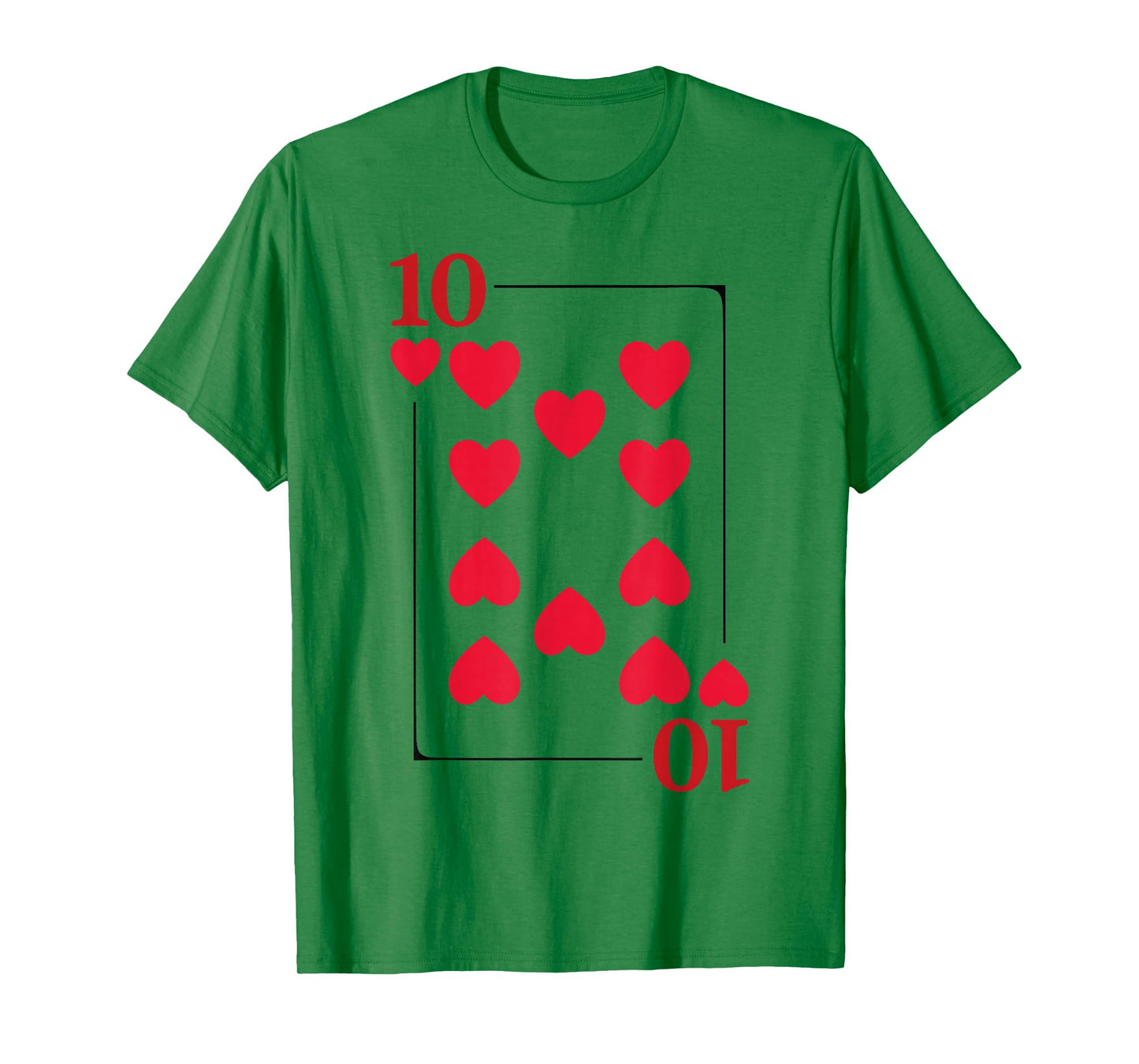 Ten of Hearts | Modern Royalty Royal Flush Group Costume T-Shirt