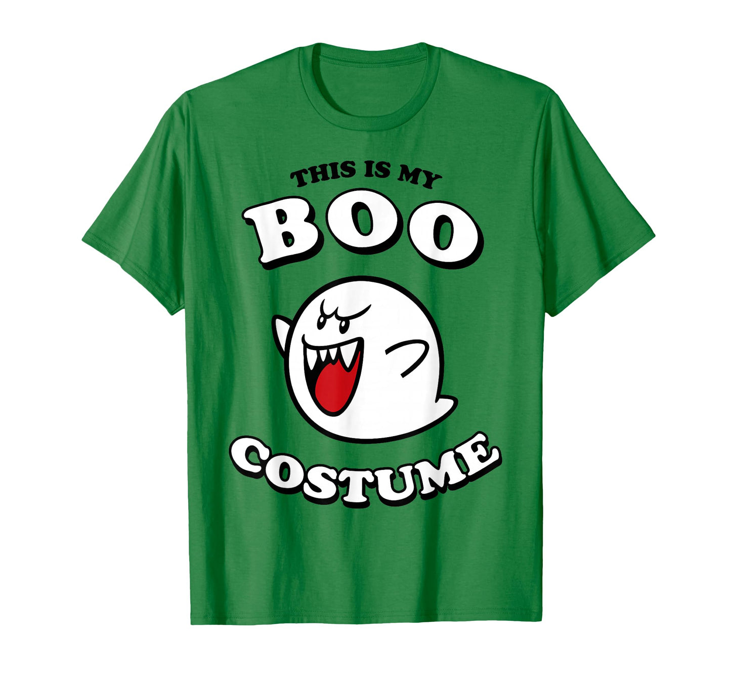 Super Mario Halloween Vintage This Is My Boo Costume T-Shirt