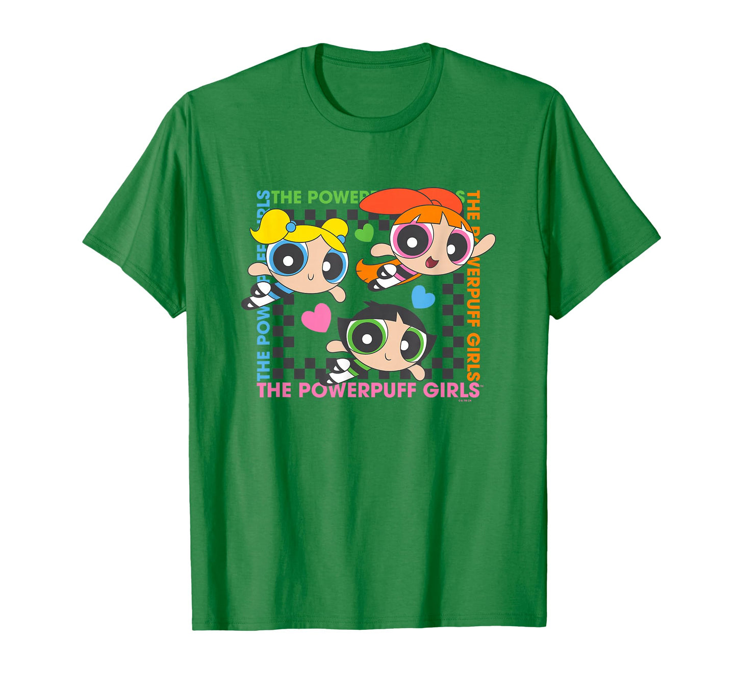 The Powerpuff Girls Flying Cute Group Shot T-Shirt