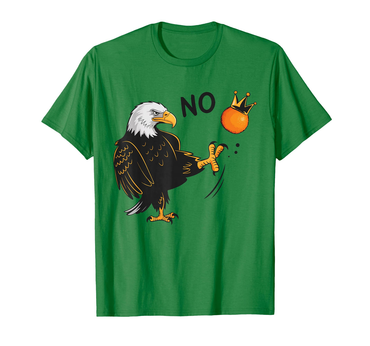 Funny Eagle No Kings October 18 No Kings Day Men Women T-Shirt