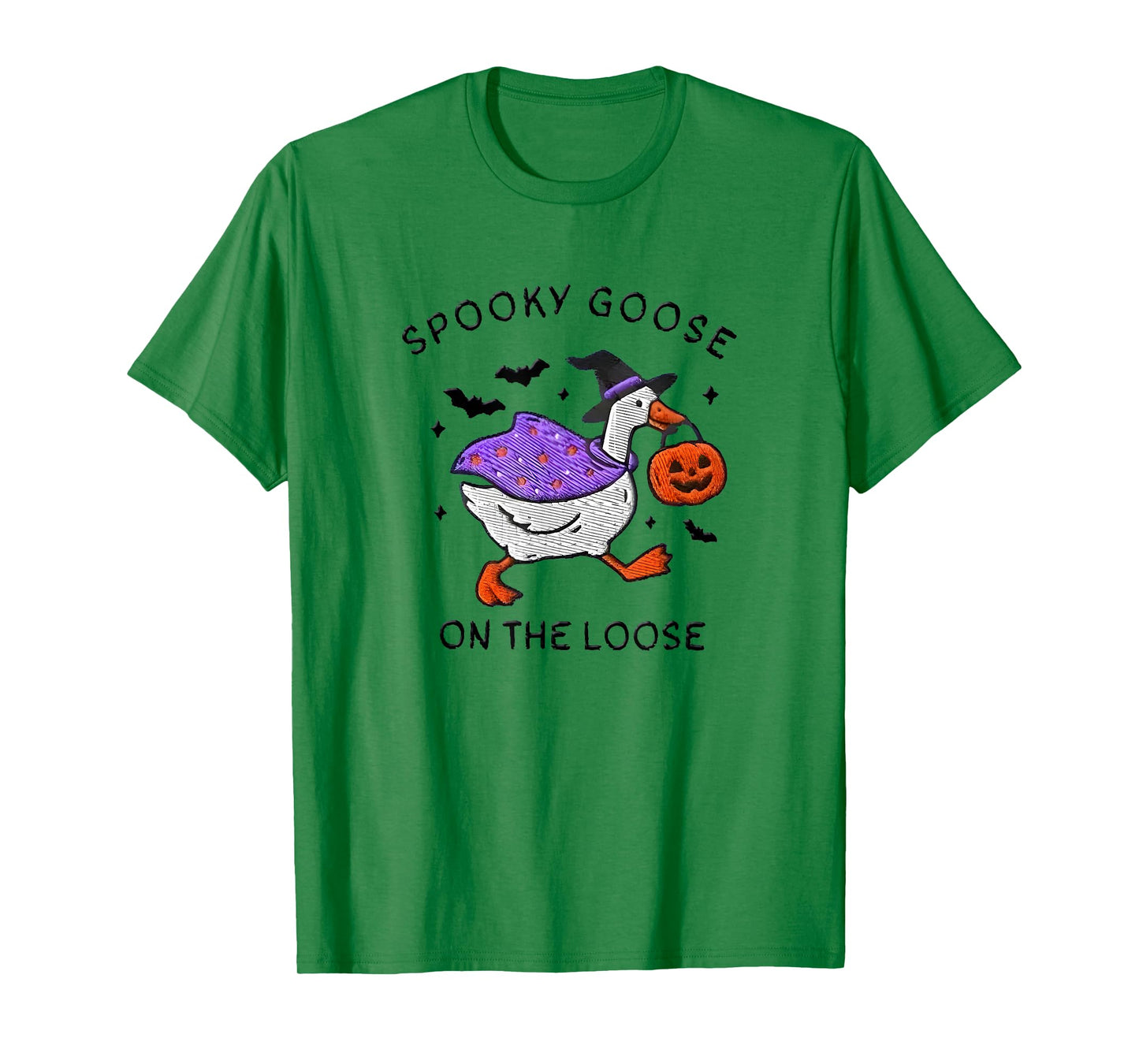 Spooky Goose on The Loose Halloween T-Shirt