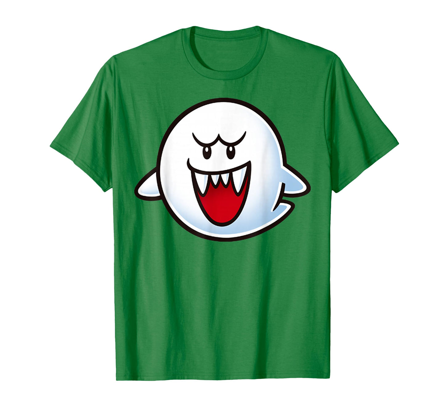 Nintendo Super Mario Boo Face Graphic T-Shirt T-Shirt