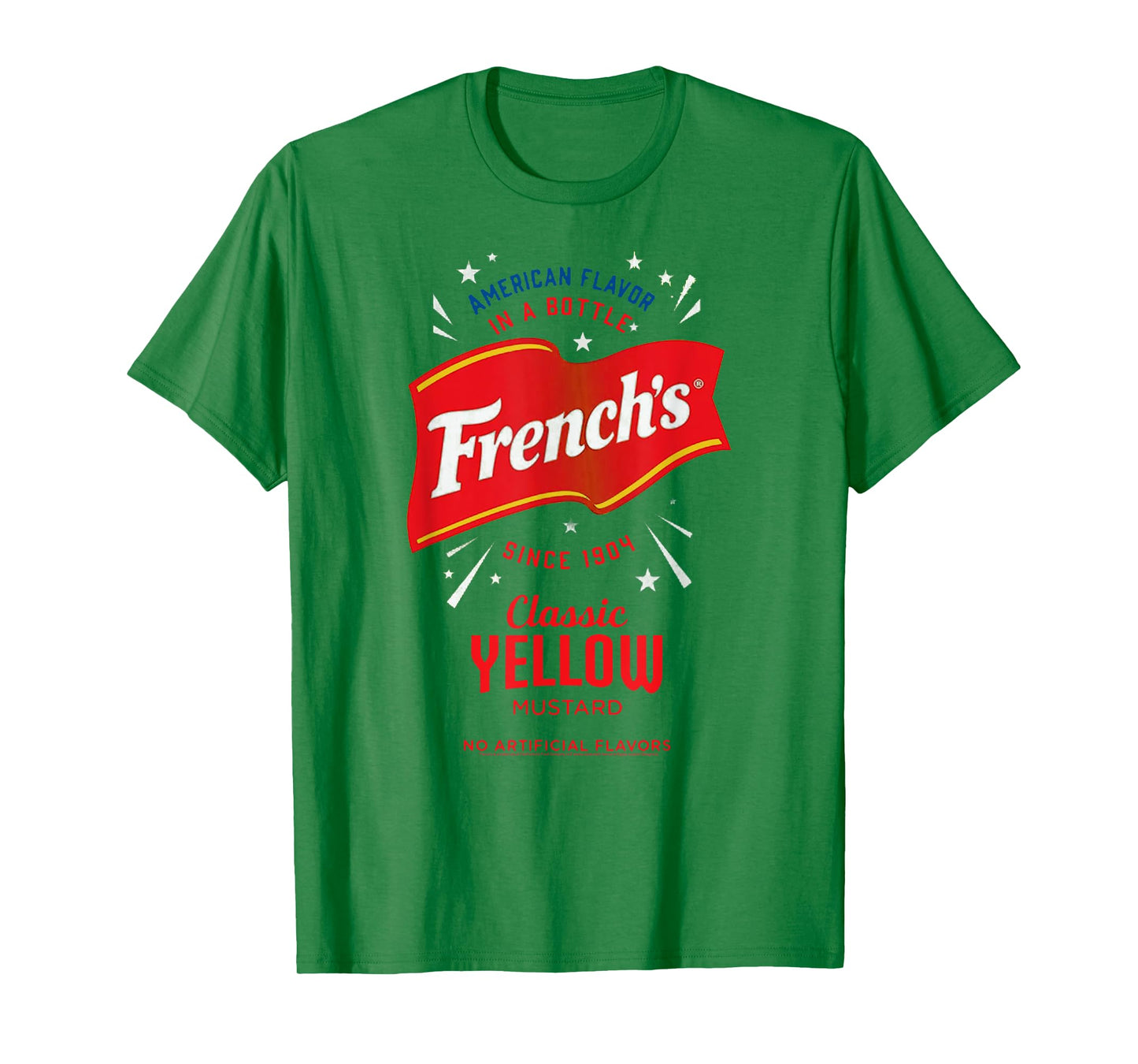 French's Classic Yellow Mustard Label Foodie Costume T-Shirt