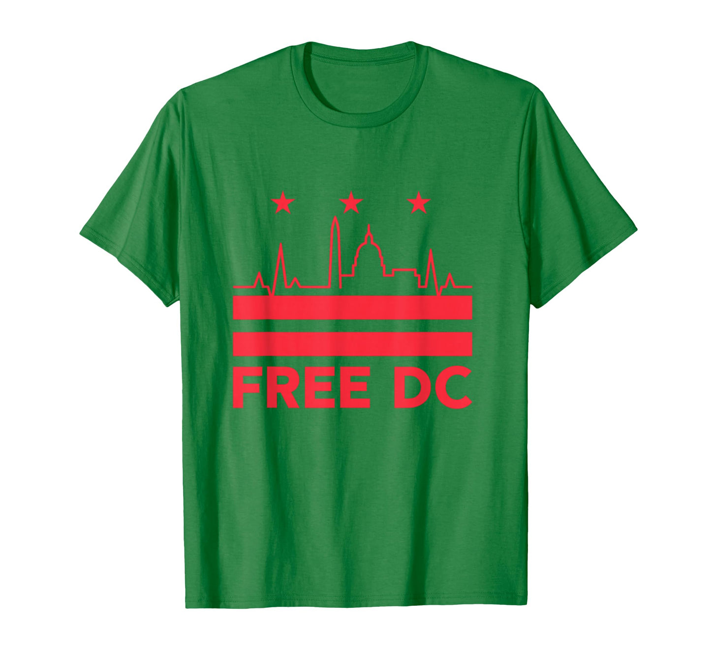 Vintage Free DC Washington Retro Protect Home Rule Quote T-Shirt