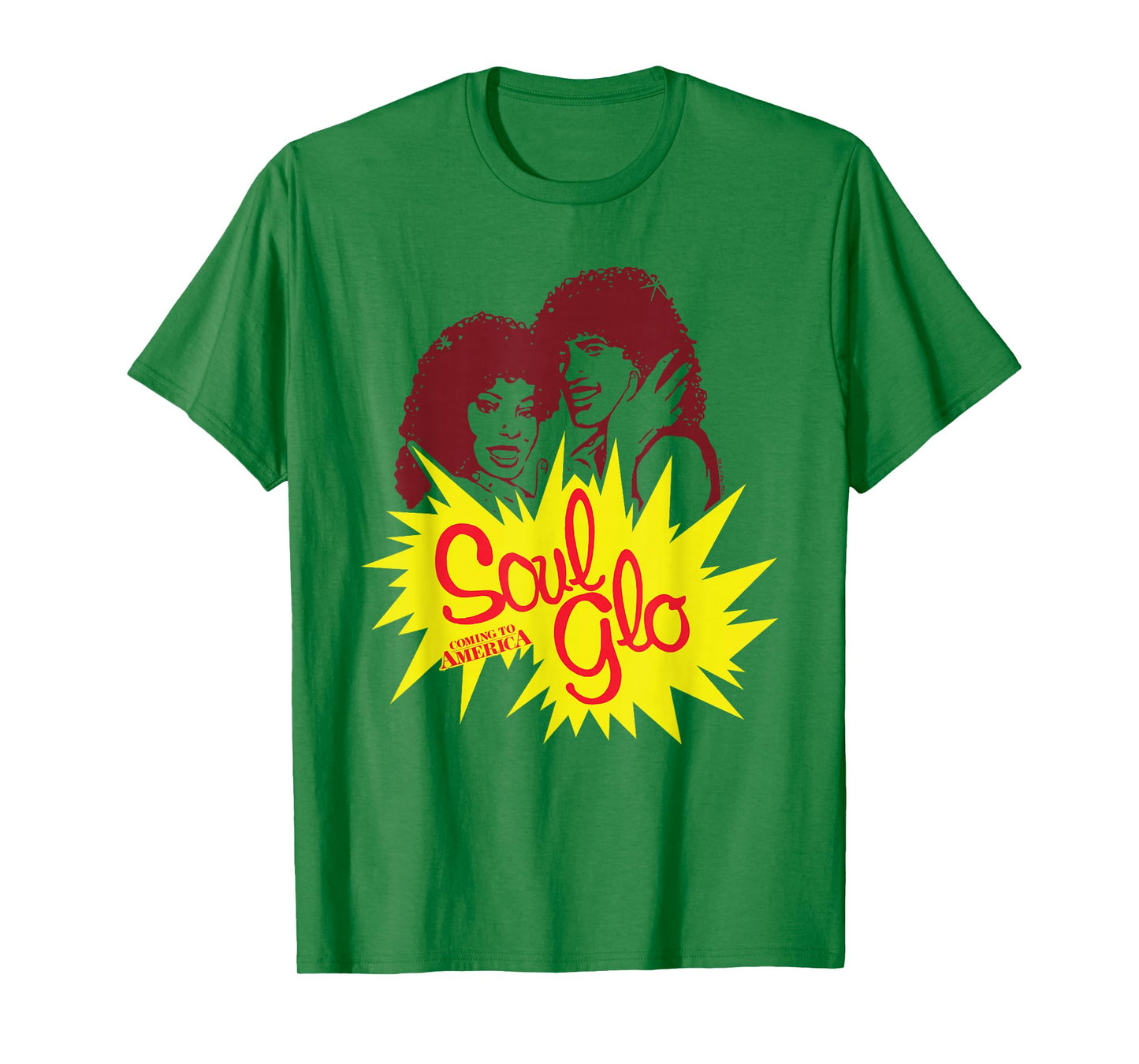 Coming To America Soul Glo Advert Couple T-Shirt