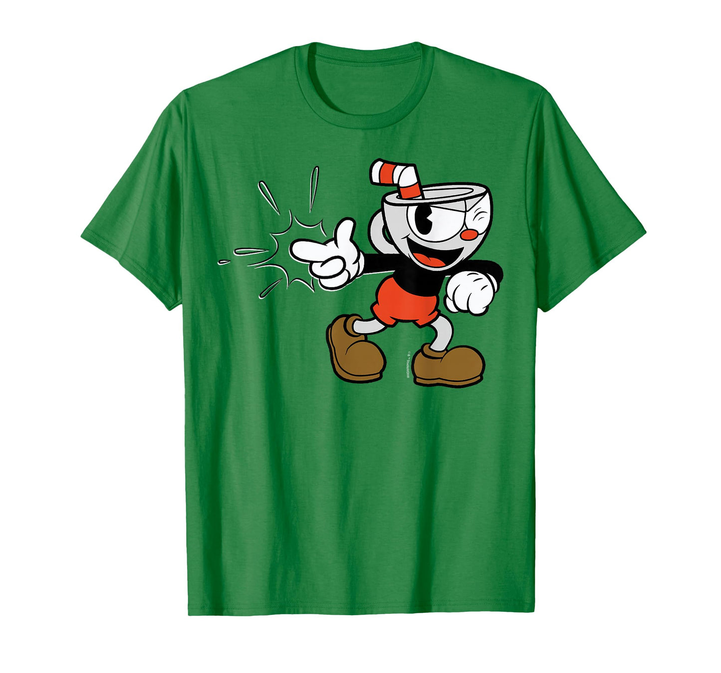 Cuphead Classic Wink With A Snap T-Shirt