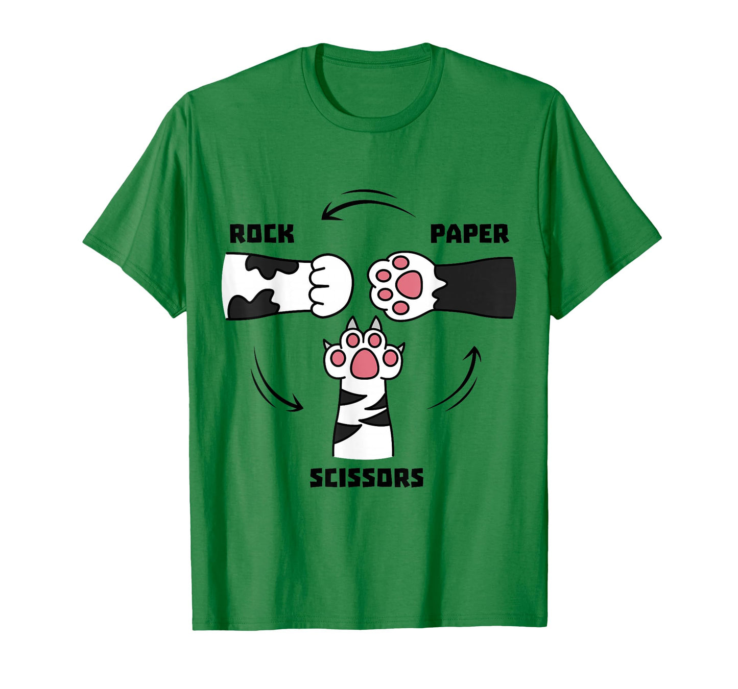 Rock Paper Scissors Cat Paws T-Shirt
