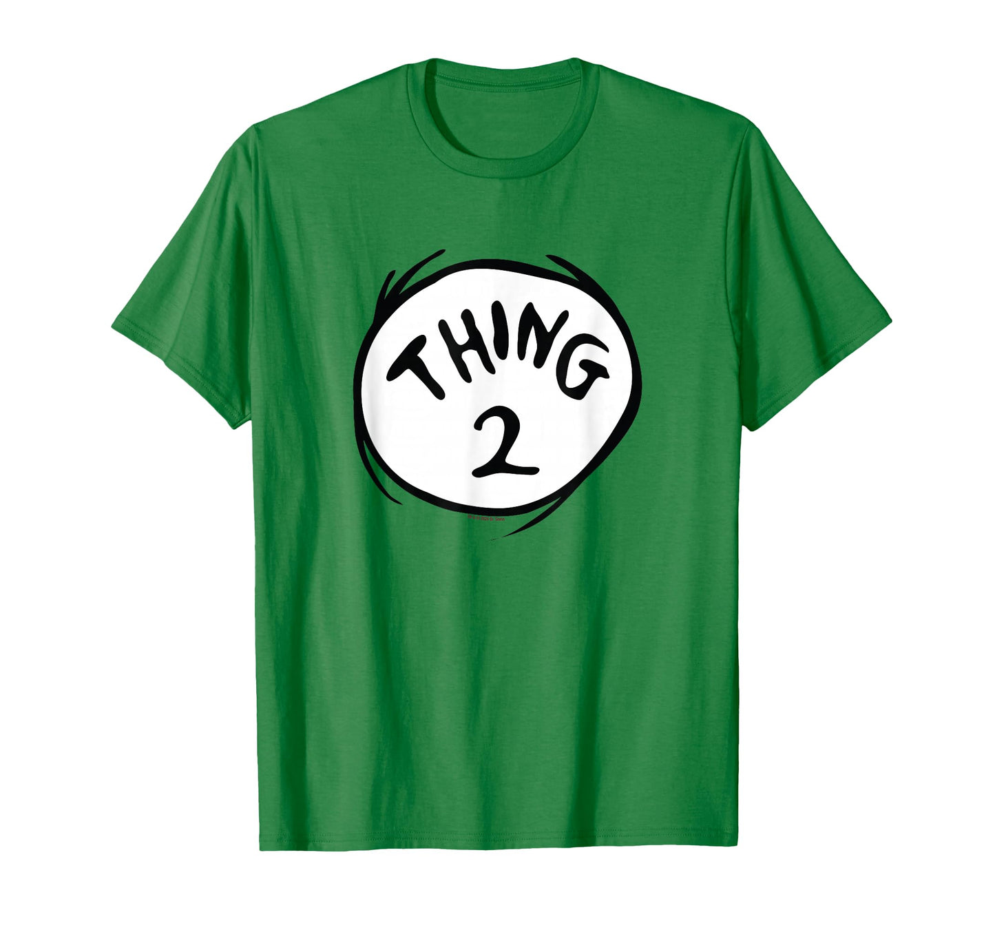 Dr. Seuss Thing 2 Emblem Halloween Costume Special Edition T-Shirt