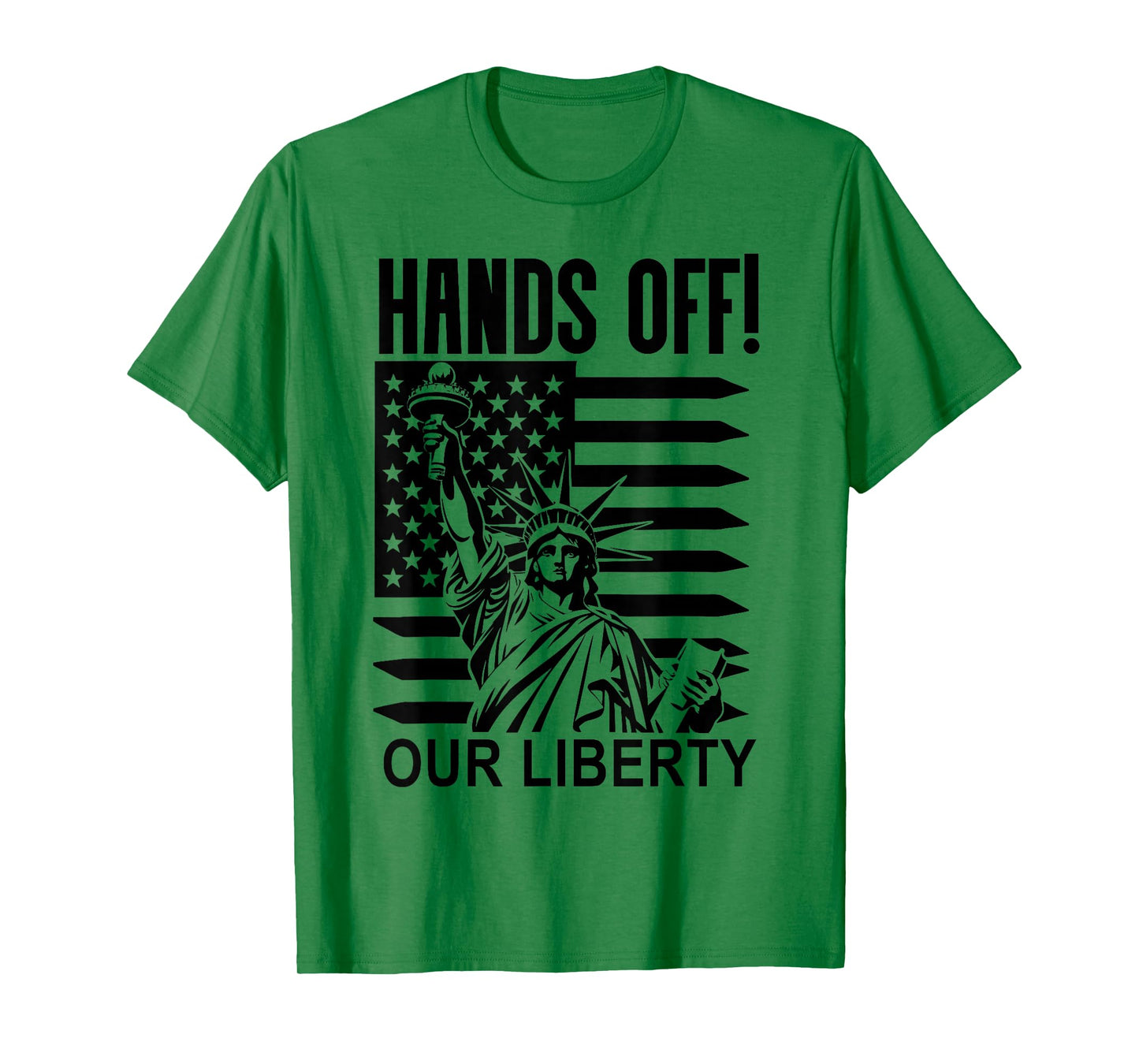 Hands Off Sign,Resist Political Protest Signs Hands Off Flag T-Shirt
