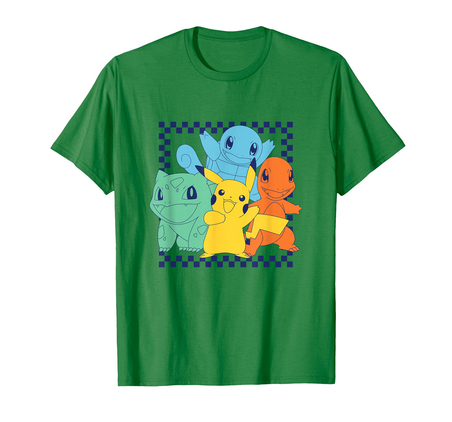 Pokémon - Pikachu Charmander Bulbasaur Squirtle Group T-Shirt