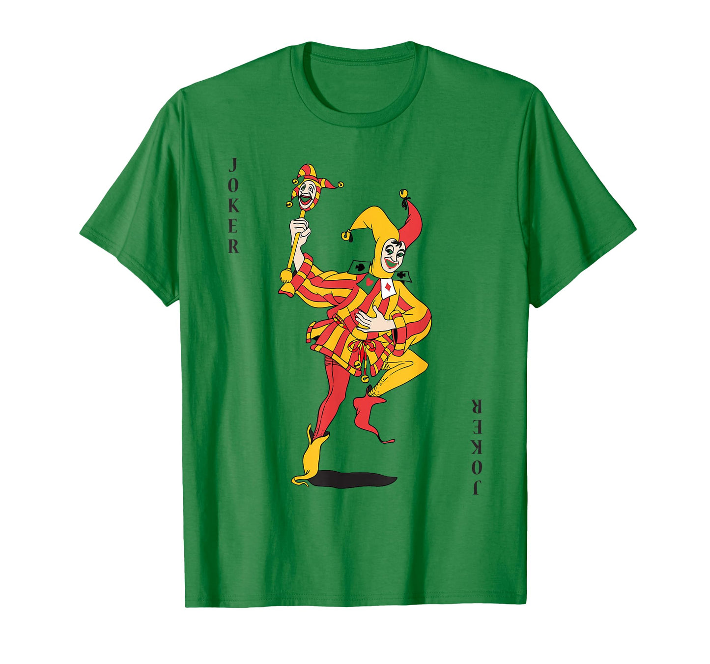 Joker | Royal Flush Group Costume Playing Card T-Shirt