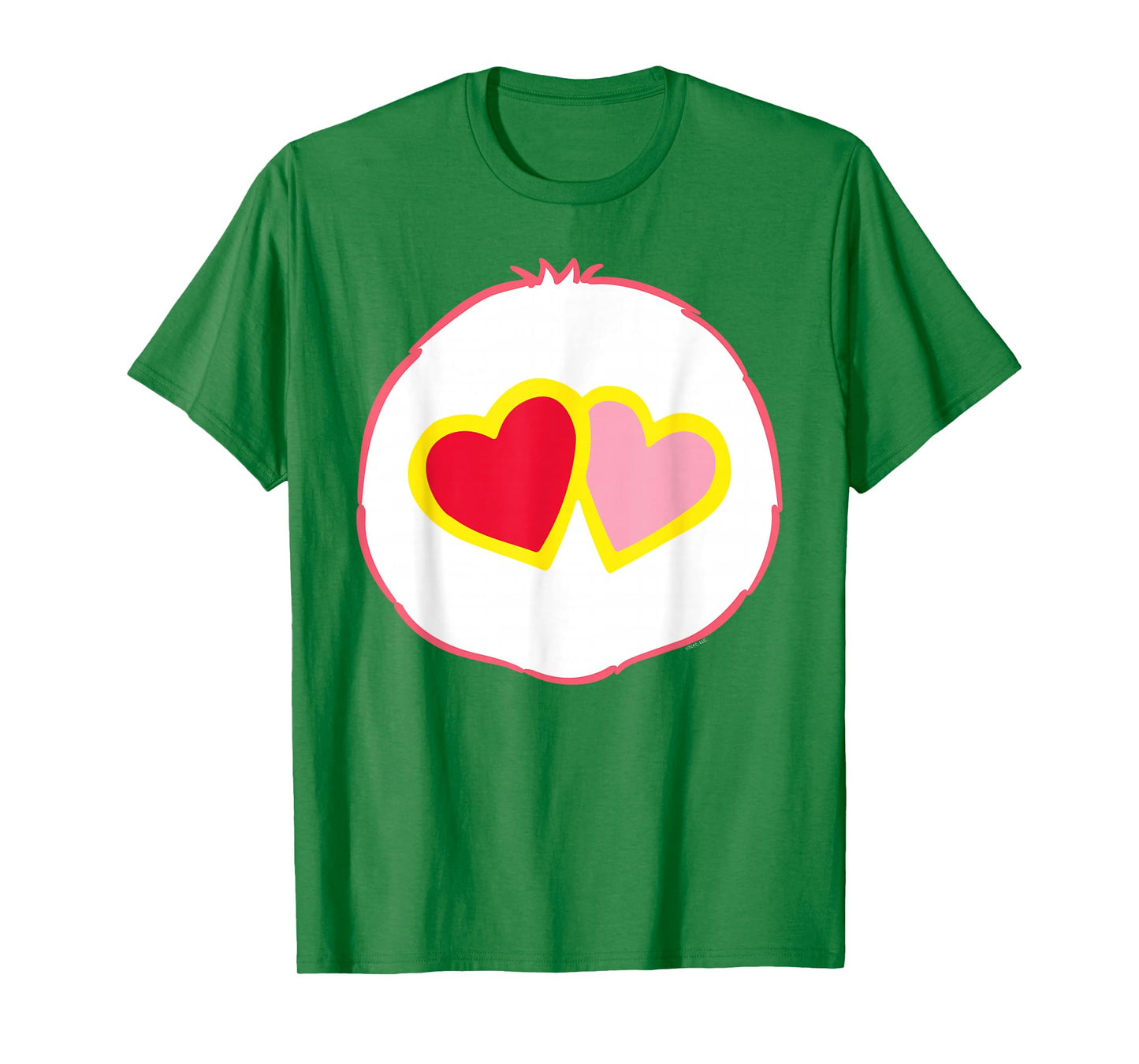 Care Bears Love-a-Lot Bear Belly Easy Halloween Costume Cute T-Shirt