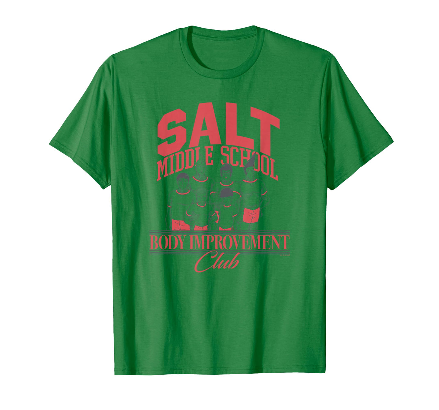 Mob Psycho 100 Salt School Body Improvement Club Anime T-Shirt