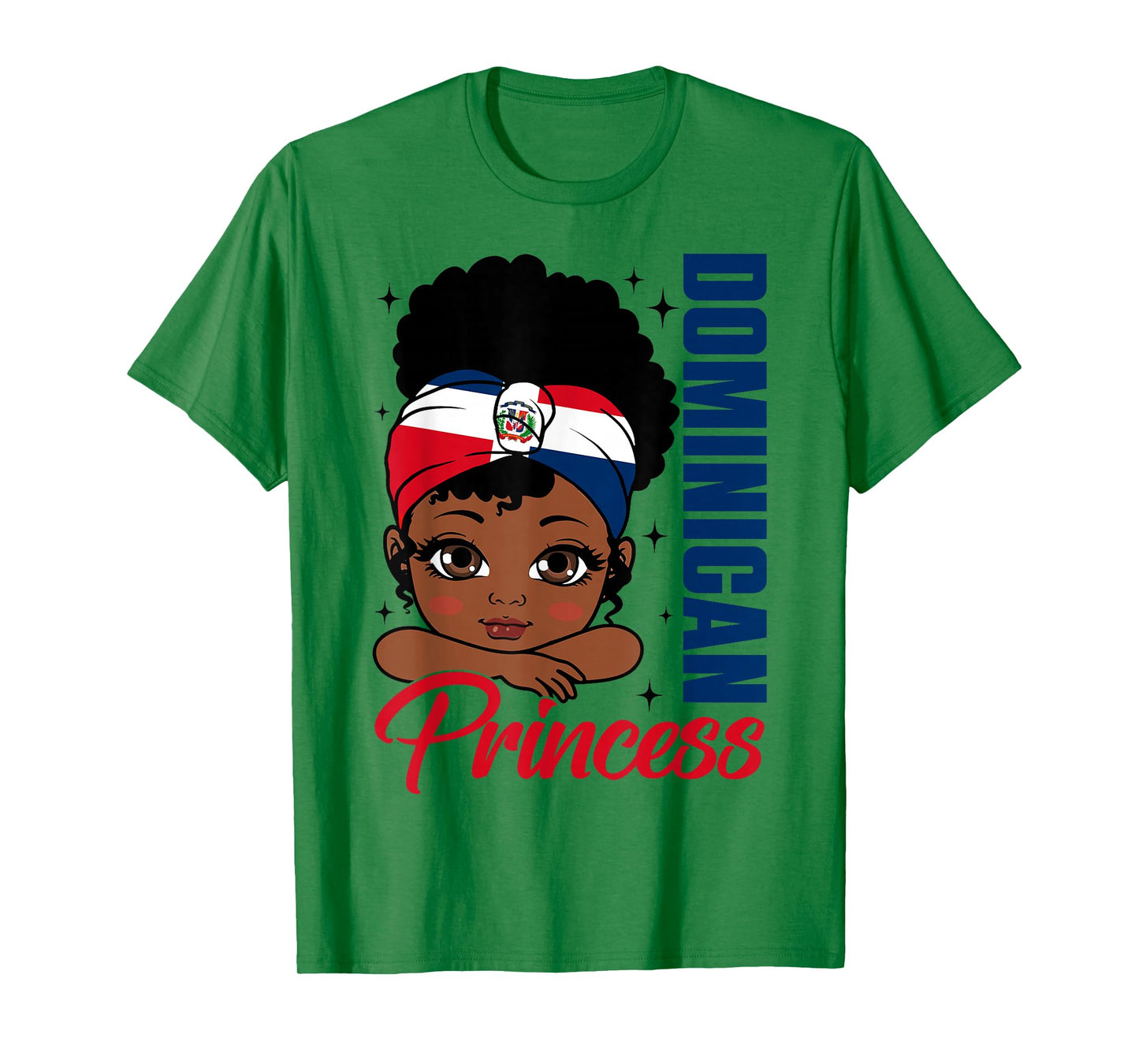 Dominican Republic Dominican Princess Girl Hispanic Heritage T-Shirt
