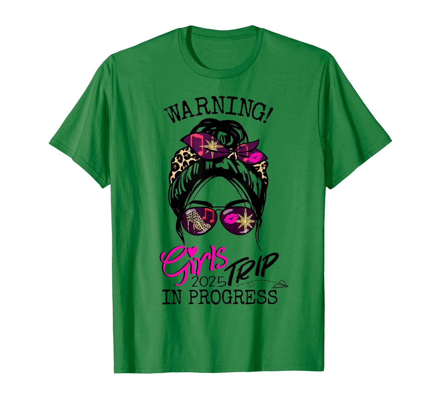 Girls Weekend Birthday Squad Warning Girls Trip In Progress T-Shirt