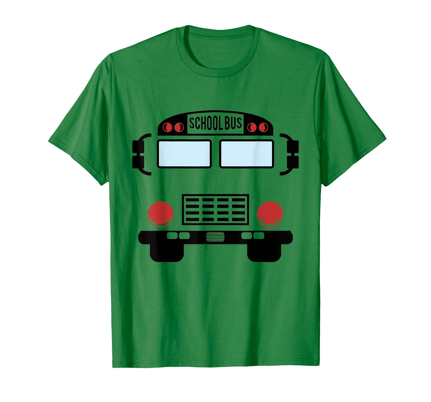 School Bus Costume Halloween Funny Yellow School Bus Driver T-Shirt