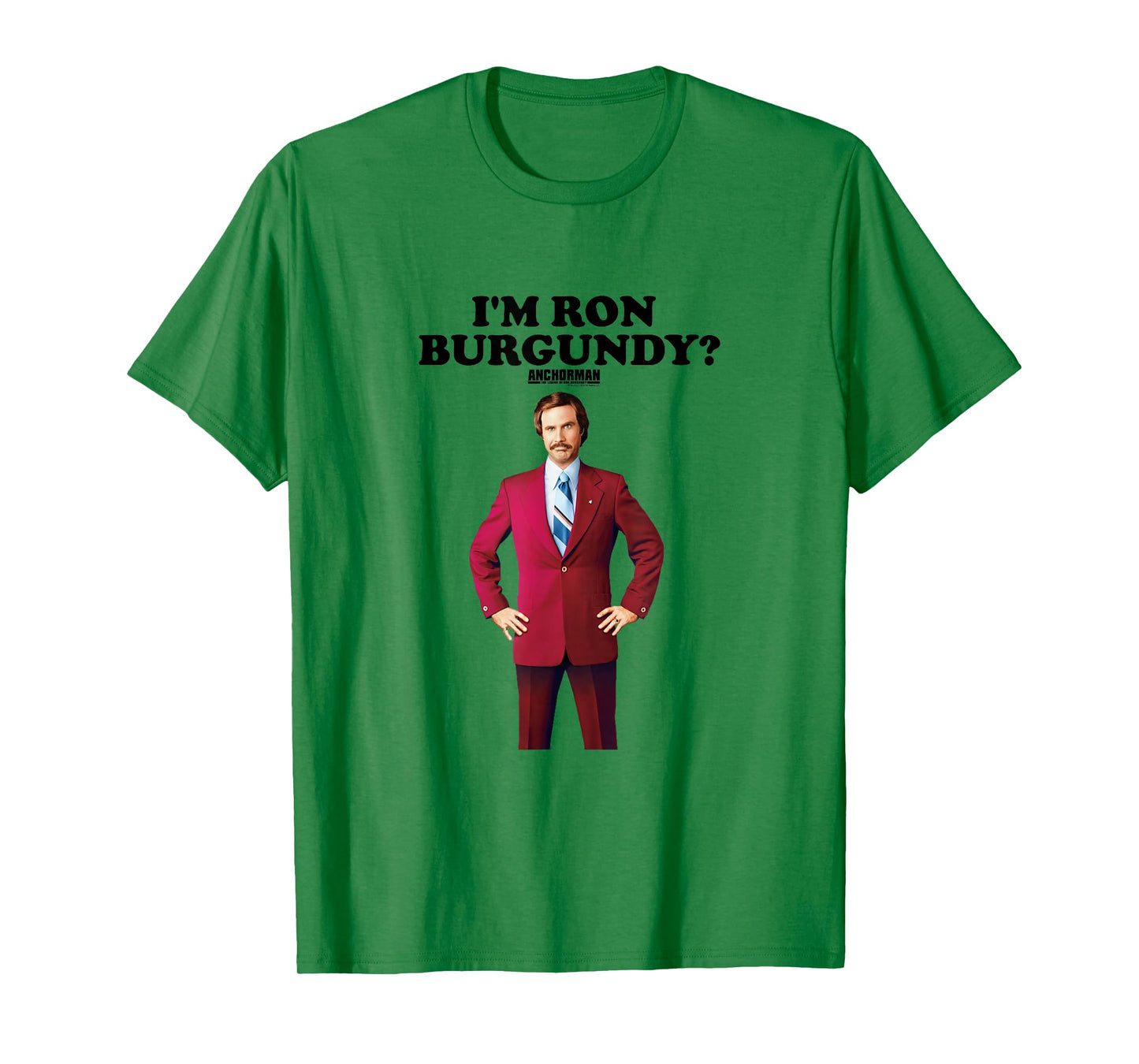 Anchorman I'm Ron Burgundy? Teleprompter Line Pose Quote T-Shirt