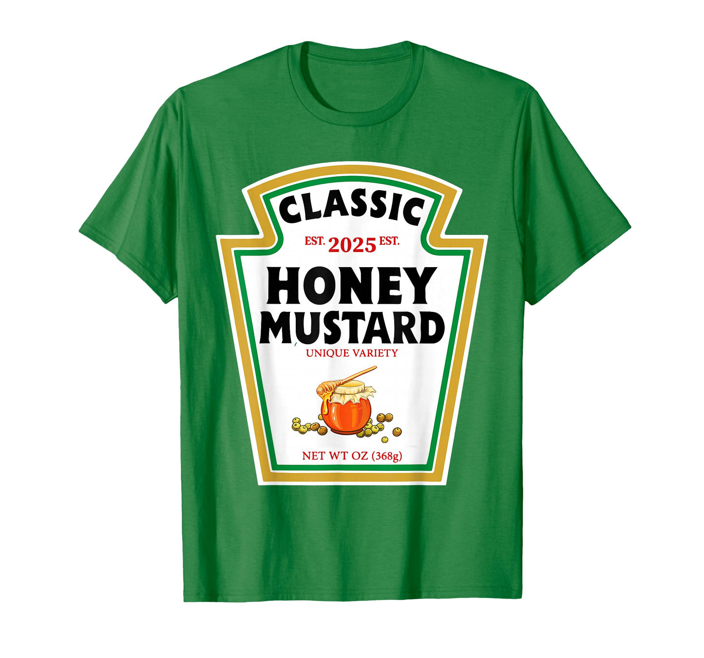 Honey Mustard DIY Halloween Costume Matching Group Mustard T-Shirt