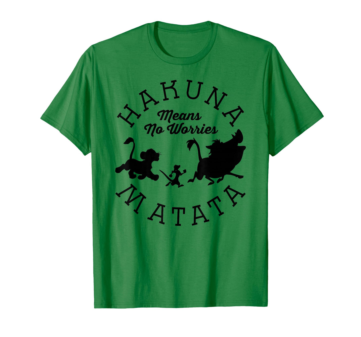 Disney The Lion King Hakuna Matata Means No Worries Shadows T-Shirt