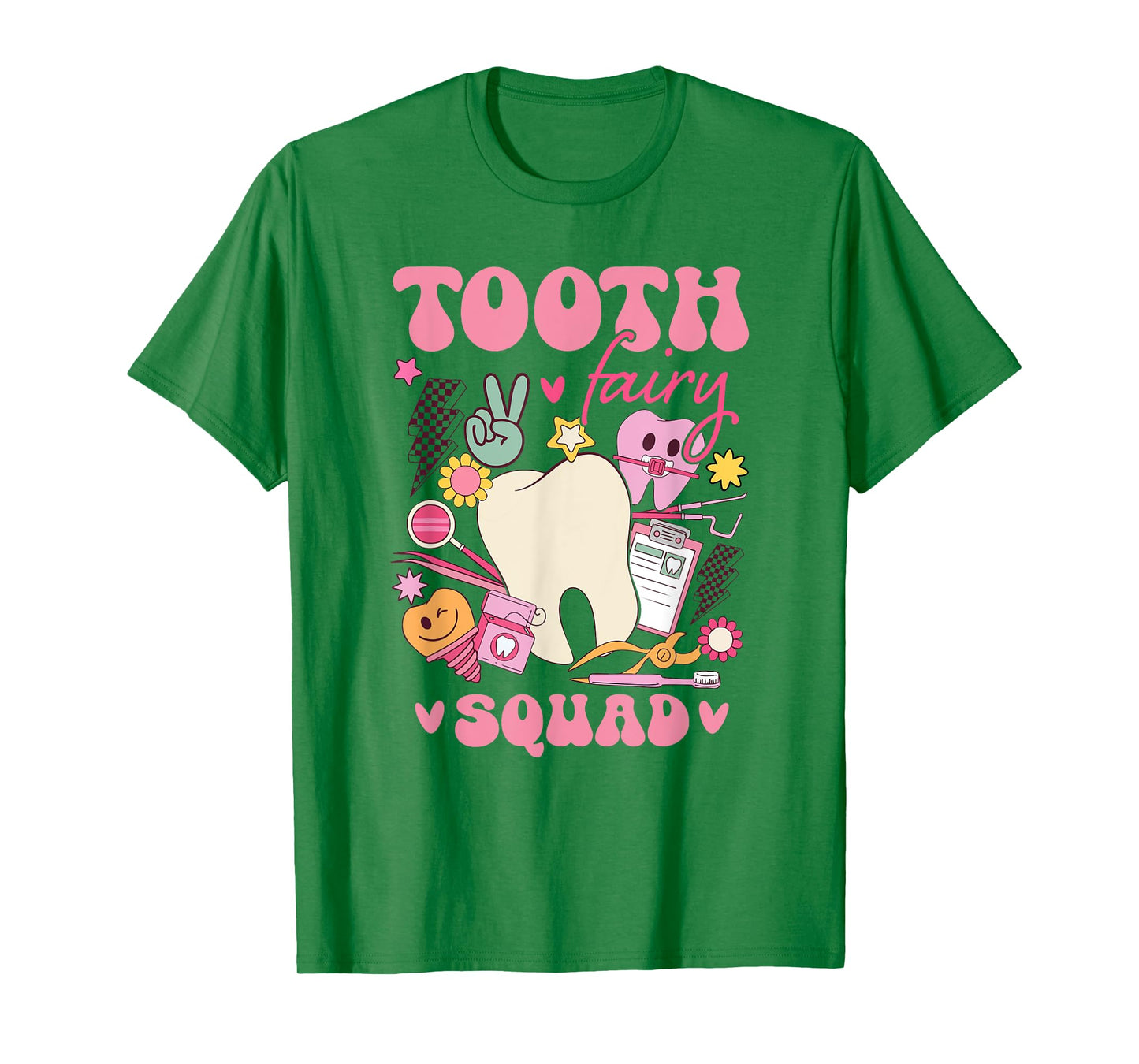 Cute Tooth Fairy Squad Matching For Dentist Dental Assistant T-Shirt